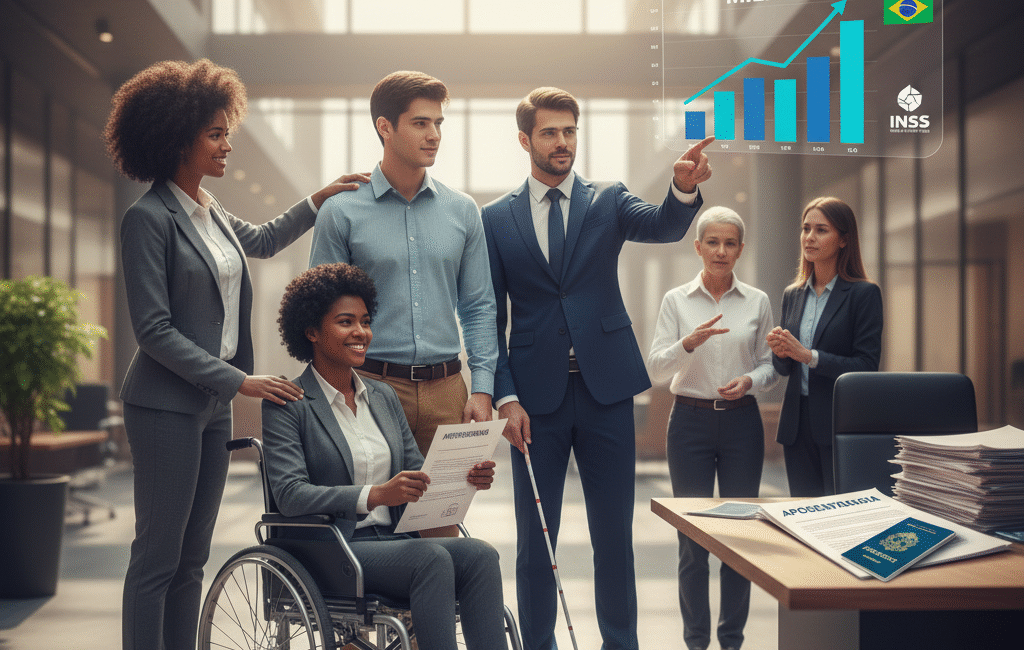 Aposentadoria PCD: Entenda os Direitos de 14,4 Milhões de Brasileiros 1 Gemini Generated Image g9gc19g9gc19g9gc